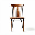 Chaise en bois avec structure métallique noire dimensions 45 x 50 x 85cm